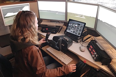 Willamette Aviation Flight Lab.