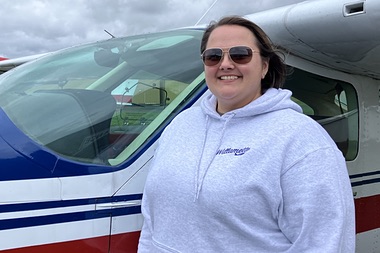 Flight Instructor Angela Werner