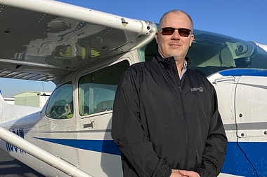 Flight Instructor Kevin Saling