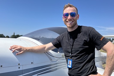 Flight Instructor Ry Prindle